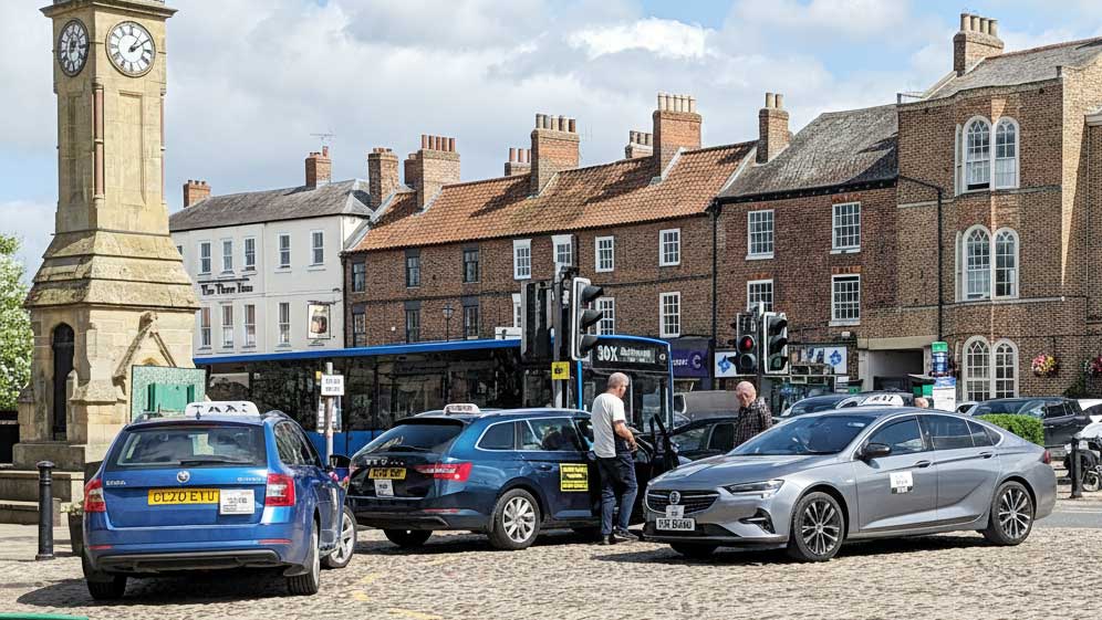 Market Place taxi stand